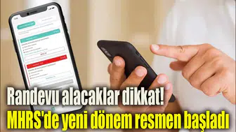 Randevu alacaklar dikkat! MHRS'de yeni dönem resmen başladı