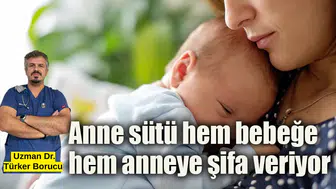 Anne sütü hem bebeğe hem anneye şifa veriyor