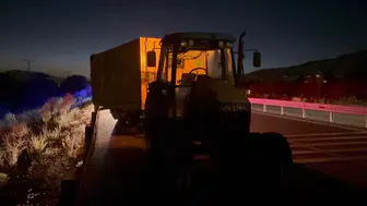 Traktör ile otomobil çarpıştı: 2 yaralı