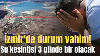 İzmir'de durum vahim!