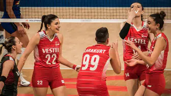 Filenin Sultanları Bulgaristan’a Set Vermedi! Son 16 Bileti Cebe Girdi