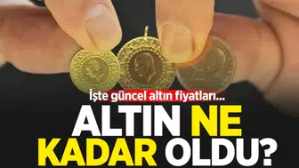 ALTIN FİYATLARI ALIŞ-SATIŞ GRAFİĞİ: Bugün tam, yarım, çeyrek, gram altın fiyatı ne kadar, kaç TL oldu?