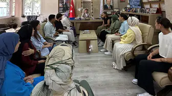 Manisalı gençlerden İl Müdürü Öztürk’e teşekkür
