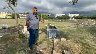Bakın mezar taşları neden zarar görüyormuş