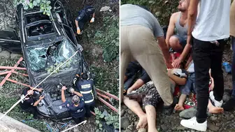 Küçücük çocuk direksiyona geçti sonu kanlı bitti