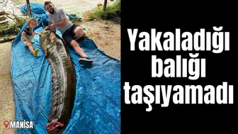 Bu balığı tutan bile şaştı kaldı