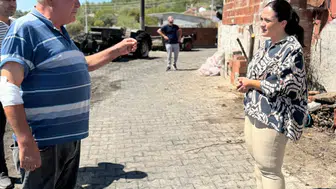 İYİ PARTİ ŞEHZADELER İLÇE BAŞKANI GÖZDE AYTAÇ’TAN YANGIN BÖLGESİNE ZİYARET