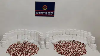 Manisa'da 5 bin tane sentetik hap ele geçirildi