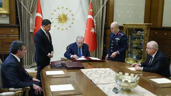 Cumhurbaşkanı Erdoğan, Yüksek Askerî Şûra kararlarını imzaladı