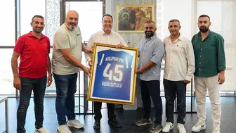 Nurlupınarspor’dan Başkan Besim Dutlulu’ya ziyaret