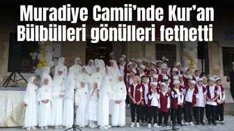 Muradiye Camii’nde Kur’an Bülbülleri gönülleri fethetti