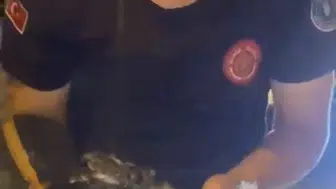 Kanalizasyonda mahsur kalmıştı itfaiye ekipleri tarafından kurtarıldı