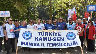 Türkiye Kamu Sen’den 'ZAM' eylemi