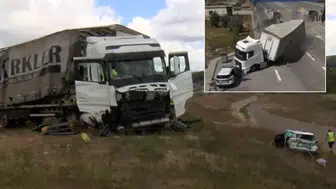 Sıradan bir kaza değil: Jandarma aracına çarpmıştı