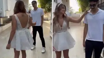 Mali'nin oğlundan babasının yeni eşi Gülseren Ceylan'a düğünde soğuk duş