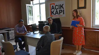 Kaymakam Güldoğan, vatandaşları dinledi