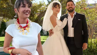 Mardin'de kına gecesi Yunanistan'da düğün! Ünlü oyuncu dünya evine girdi