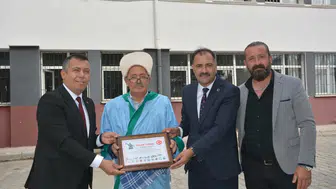 Demirci’de yılın ahisi Burhan Bilgin oldu
