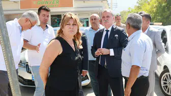 Başkan Balaban O mahallede incelemelerde bulundu