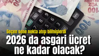 2025 asgari ücretini nokta atışı bilmişti! O bankadan 2026 tahmini geldi