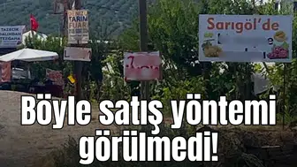 Böyle satış yöntemi görülmedi!