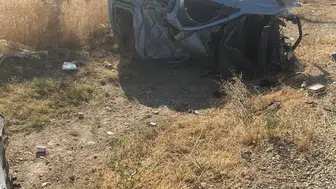 Otomobil şarampole yuvarlandı: 1 ölü