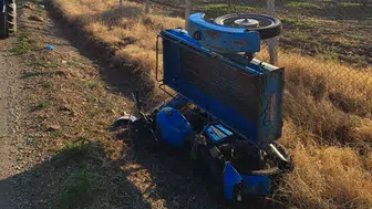 Manisa'da motosiklet kazası can aldı