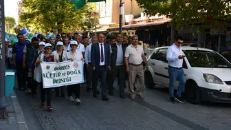 İlçede Yeşil Vatan yürüyüşü