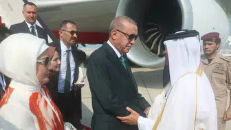 Cumhurbaşkanı Erdoğan, Katar’da