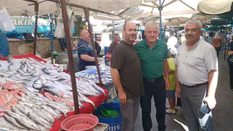 Halim Şener’den Balıkçılara Ziyaret