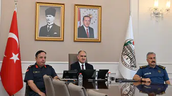 Manisa'da güvenlik ve asayiş değerlendirmesi yapıldı