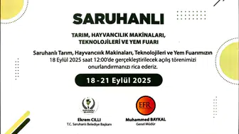 Tarımın Kalbi Saruhanlı’da Atacak