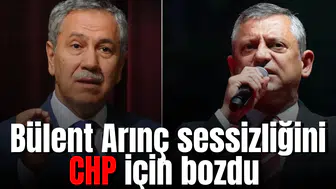Bülent Arınç sessizliğini CHP için bozdu