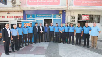 Başkan Balaban Zabıta Haftasında zabıtalarla bir araya geldi