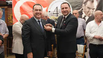 MANİSA DOSTLAR MECLİSİ BAŞKAN BESİM DUTLULU’YU AĞIRLADI