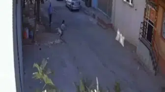 Güpegündüz çocuk kaçıracaktı!