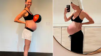 Dünyaca ünlü model bebeğinin cinsiyetini açıkladı