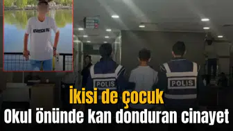 Okul önünde kan donduran cinayet