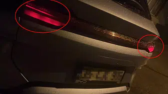 Aldığı araç hamile kadını isyan ettirdi