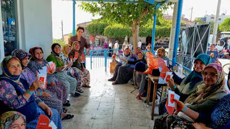 KADEM Manisa’dan Düzlen Köyü’ne eğitim ve dayanışma ziyareti