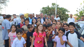 Başkan Balaban vatandaşlarla bir araya geldi