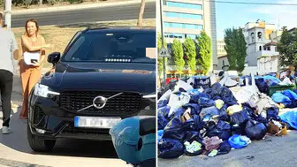Millete çöp başkana Volvo