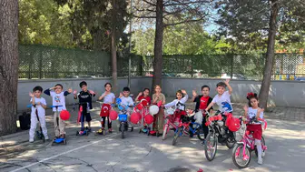 Minik pedallar özgürlüğe döndü