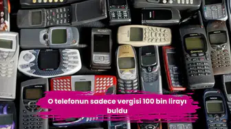 O telefonun sadece vergisi 100 bin lirayı buldu