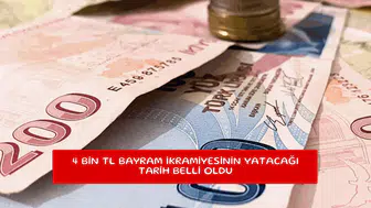 4 bin TL bayram ikramiyesinin yatacağı tarih belli oldu