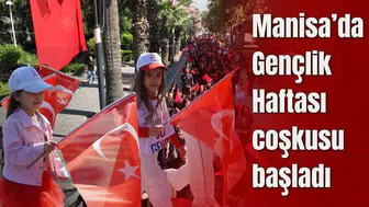 MANİSA’DA GENÇLİK HAFTASI COŞKUSU BAŞLADI