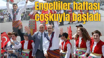 Engelliler haftası coşkuyla başladı