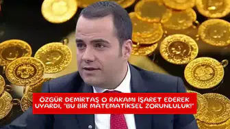 Özgür Demirtaş o rakamı işaret ederek uyardı, "Bu bir matematiksel zorunluluk!"