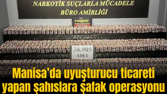 Manisa'da uyuşturucu operasyonu: 2 tutuklama