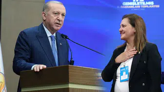 Cumhurbaşkanı Erdoğan'dan Burcu Köksal'ı mest eden sözler